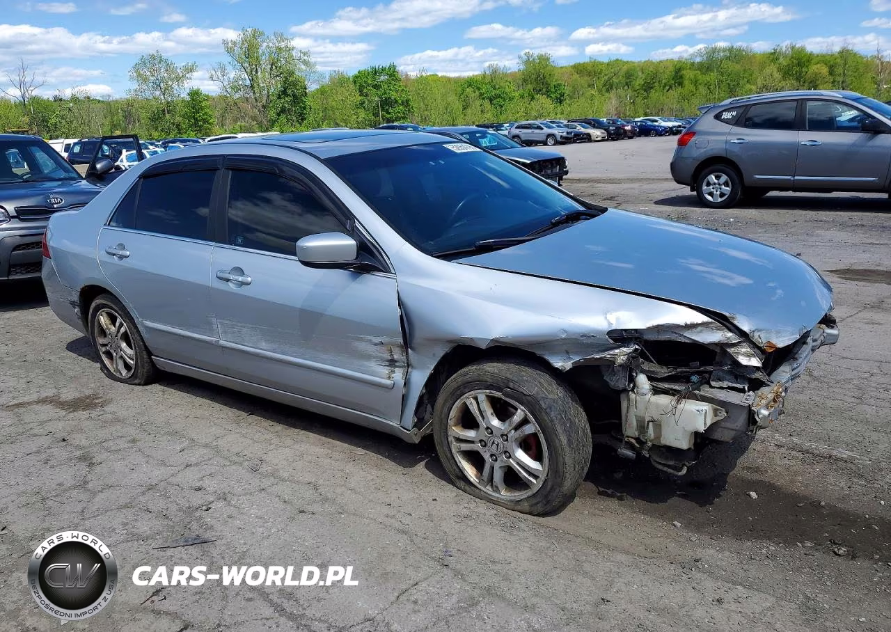 2007 Honda Accord Ex VIN:1HGCM568X7A101886 - 4