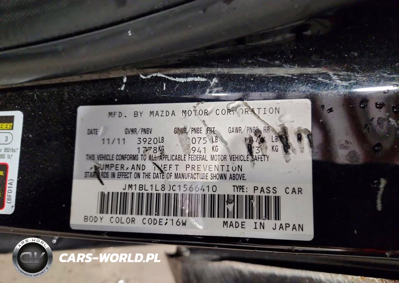 2012 Mazda 3 I VIN:JM1BL1L80C1566410 - 12