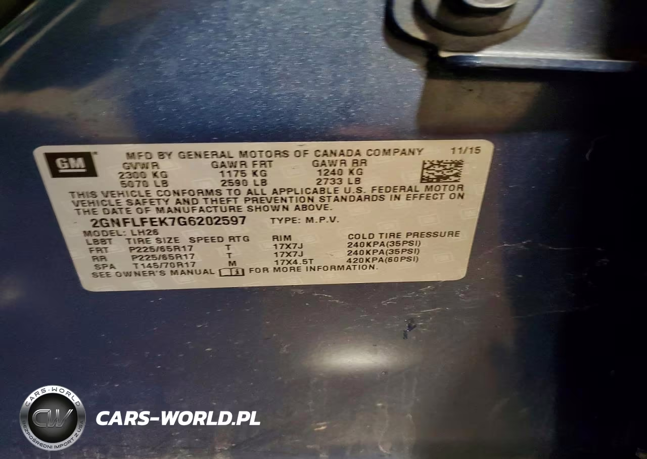 2016 Chevrolet Equinox Lt VIN:2GNFLFEK7G6202597 - 13