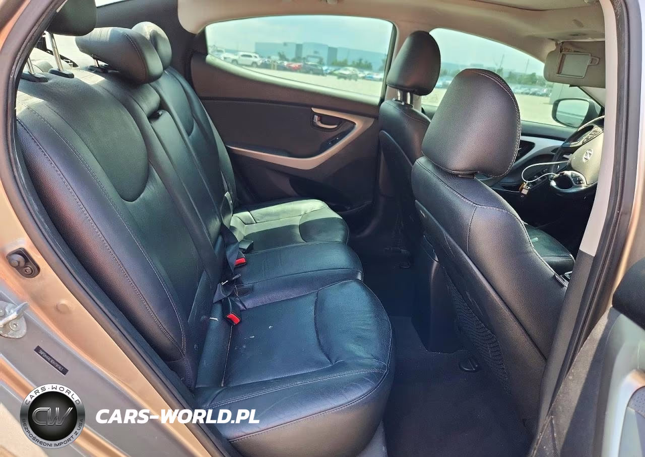 2013 Hyundai Elantra Limited VIN:5NPDH4AE9DH191163 - 10