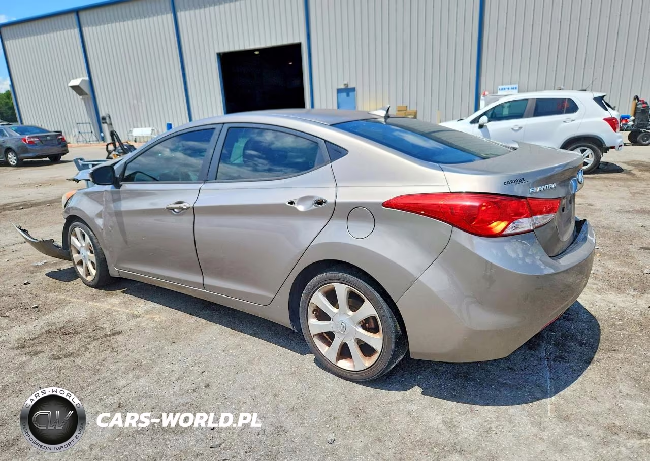 2013 Hyundai Elantra Limited VIN:5NPDH4AE9DH191163 - 2