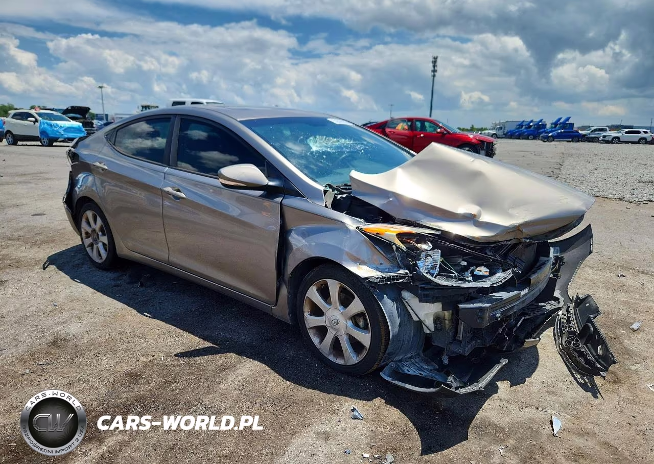 2013 Hyundai Elantra Limited VIN:5NPDH4AE9DH191163 - 4