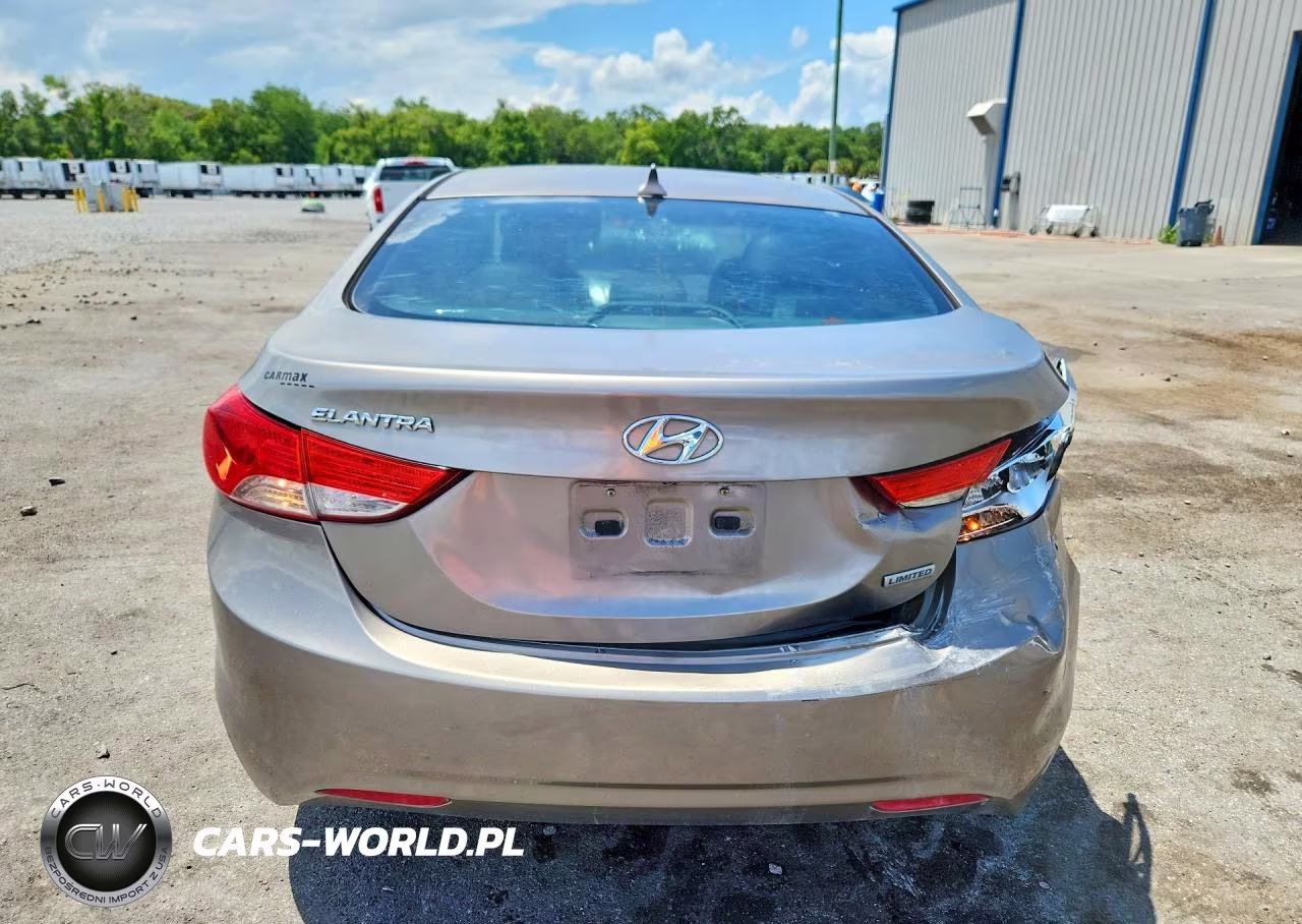 2013 Hyundai Elantra Limited VIN:5NPDH4AE9DH191163 - 6