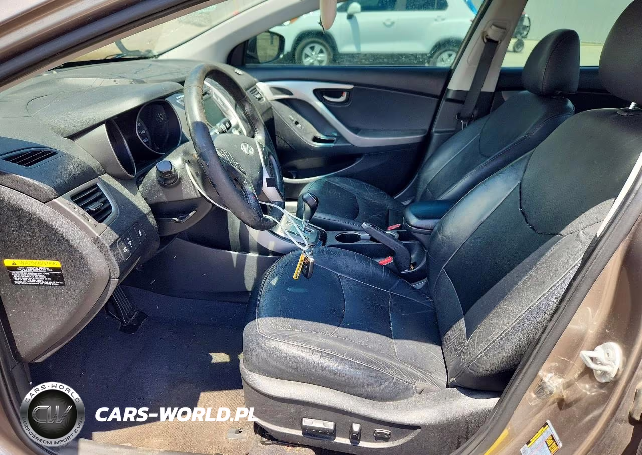 2013 Hyundai Elantra Limited VIN:5NPDH4AE9DH191163 - 7