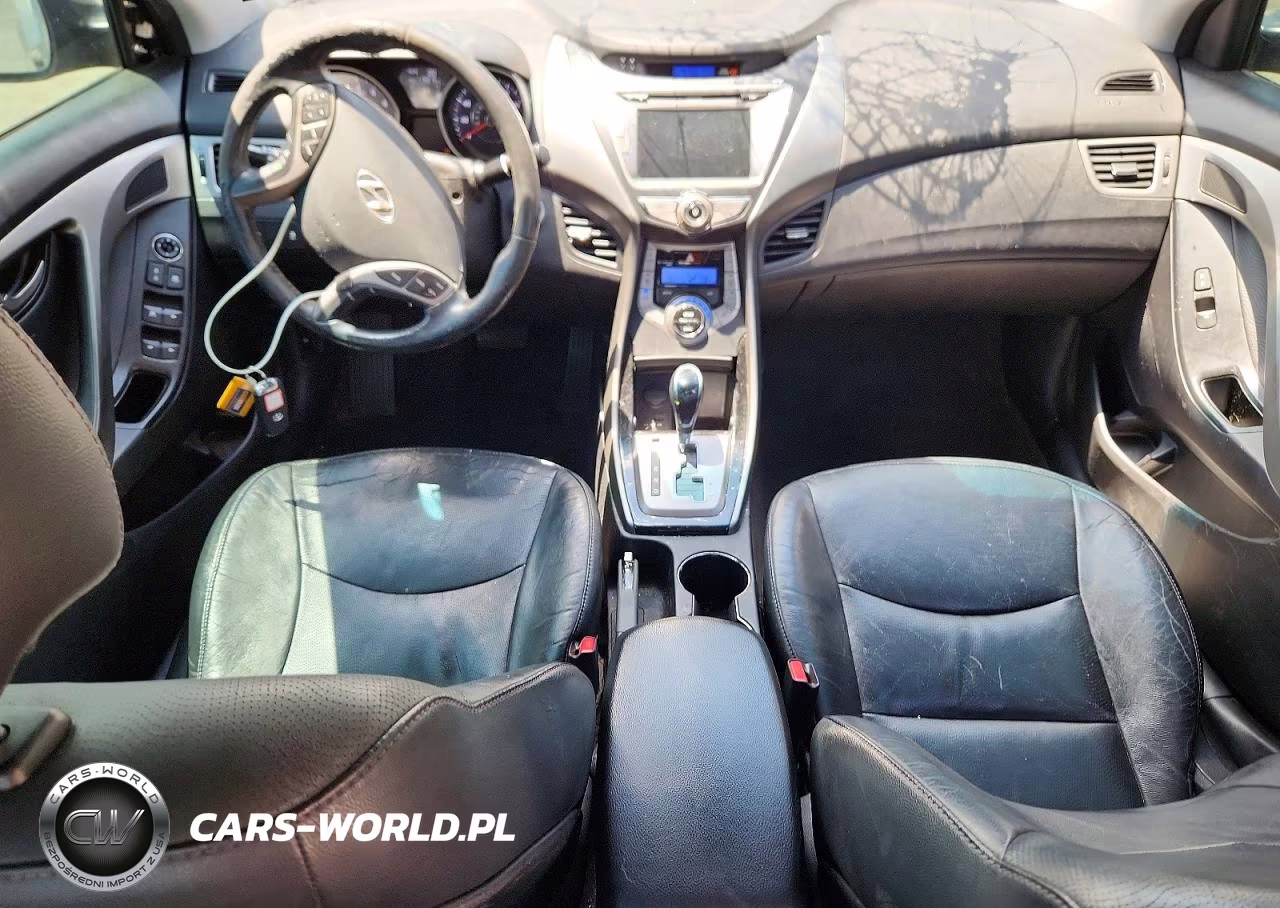 2013 Hyundai Elantra Limited VIN:5NPDH4AE9DH191163 - 8