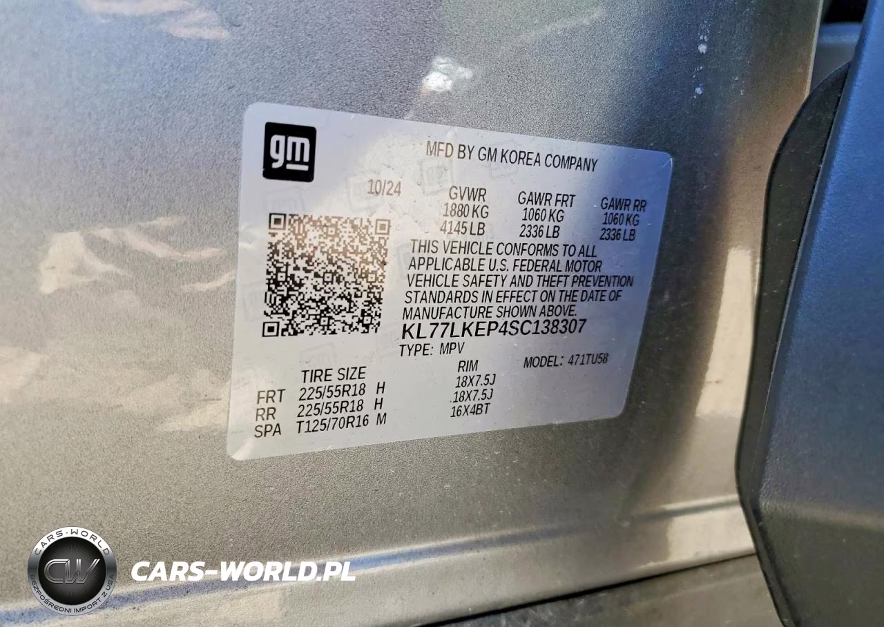 2025 Chevrolet Trax Activ VIN:KL77LKEP4SC138307 - 12