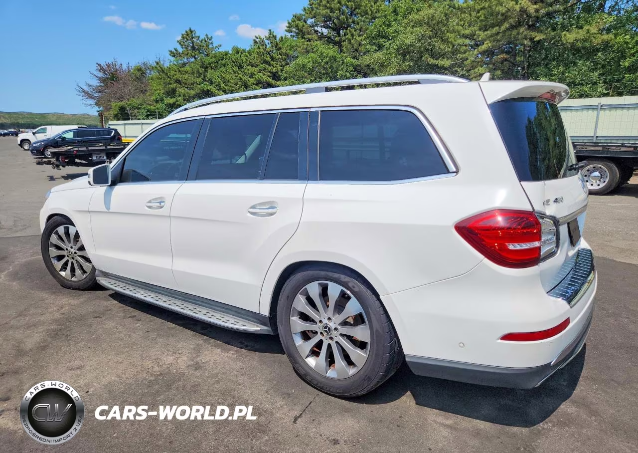 2017 Mercedes-Benz Gls 450 4Matic VIN:4JGDF6EE7HA981467 - 2