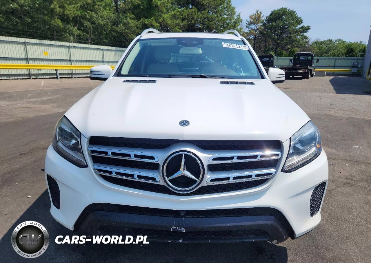 2017 Mercedes-Benz Gls 450 4Matic VIN:4JGDF6EE7HA981467 - 5
