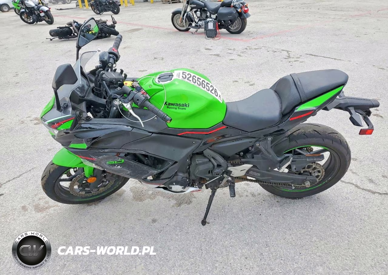 2022 Kawasaki Ex650 N VIN:ML5EXEN12NDA75280 - 3