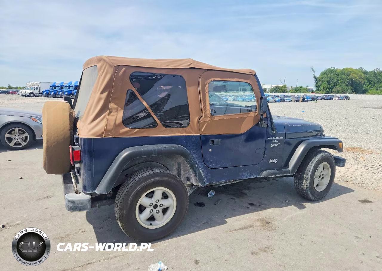 2000 Jeep Wrangler - Tj Sport VIN:1J4FA49SXYP798698 - 3
