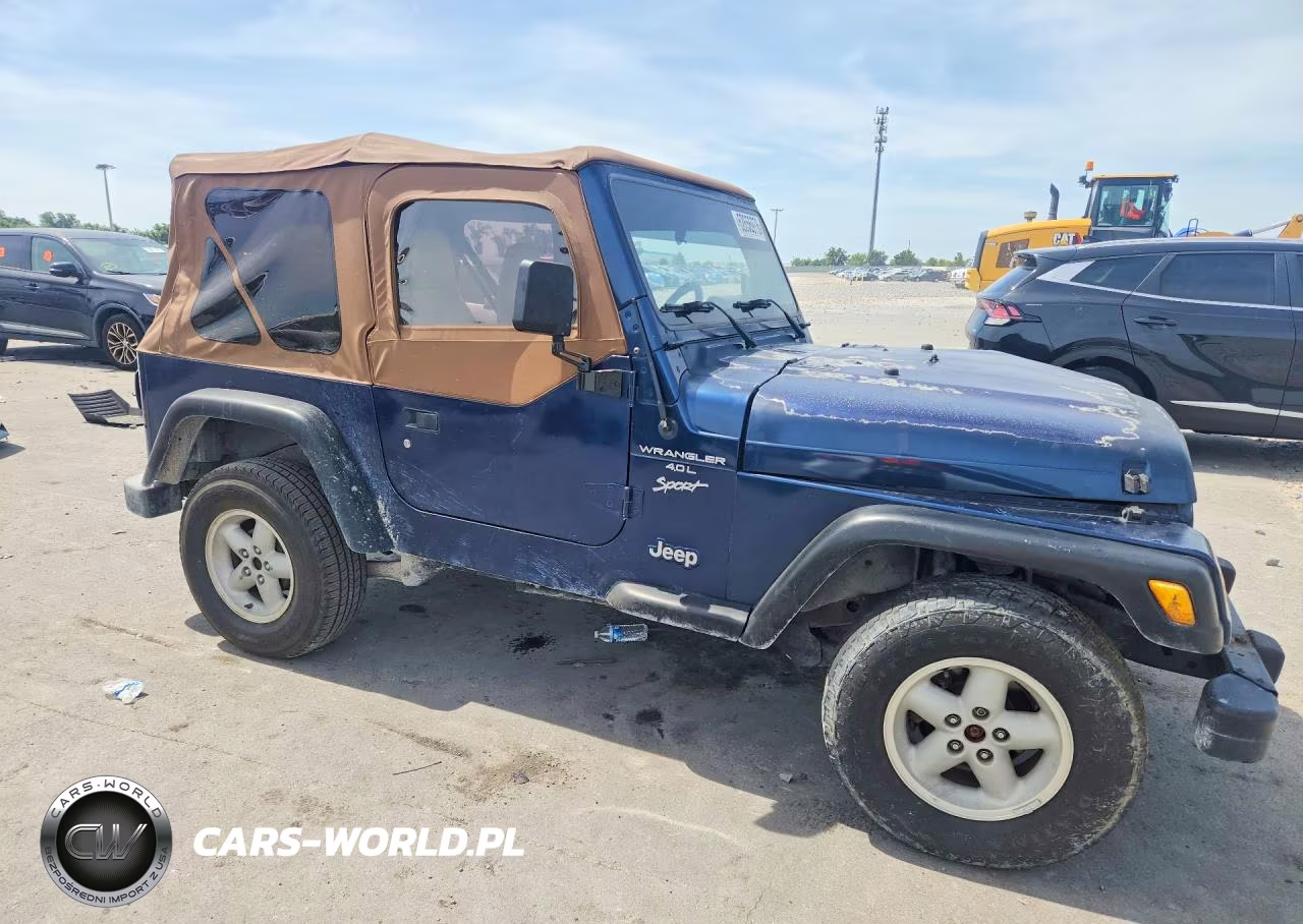 2000 Jeep Wrangler - Tj Sport VIN:1J4FA49SXYP798698 - 4
