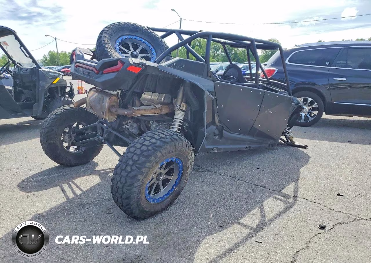 2021 Polaris Rzr Xp 4 Turbo S Velocity VIN:3NSP4E928MG174077 - 4