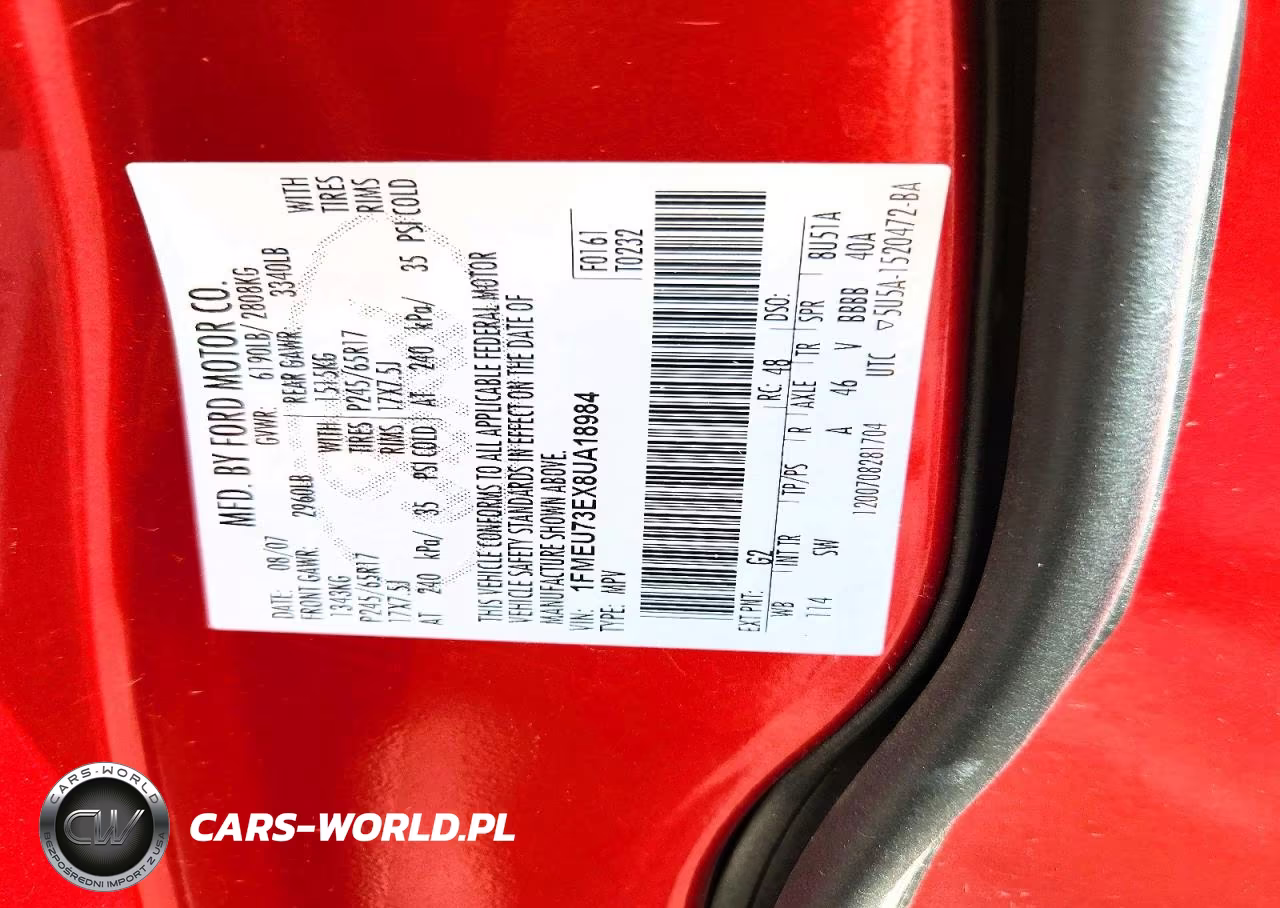 2008 Ford Explorer Xlt VIN:1FMEU73EX8UA18984 - 13