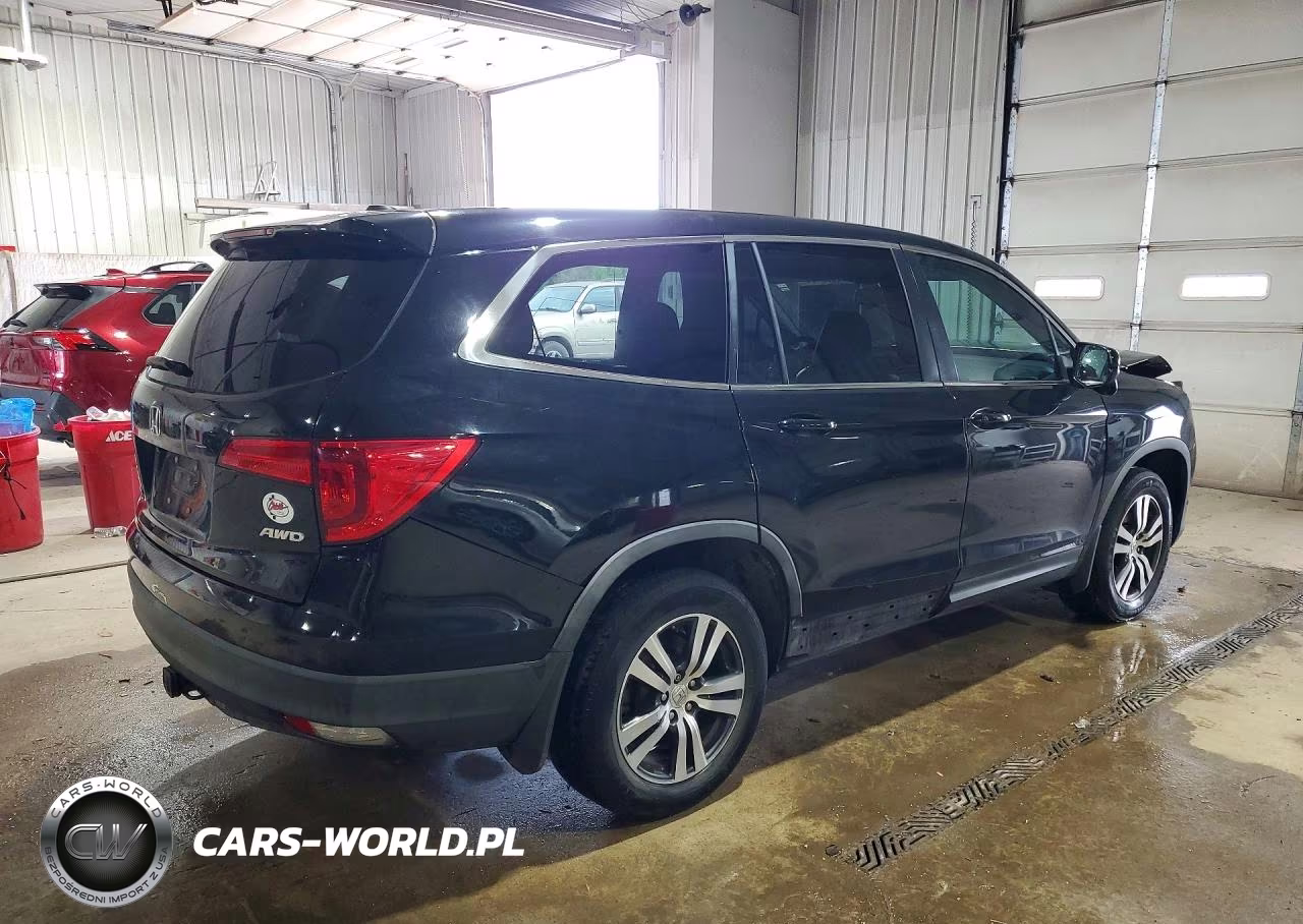 2017 Honda Pilot Exl VIN:5FNYF6H56HB019072 - 3
