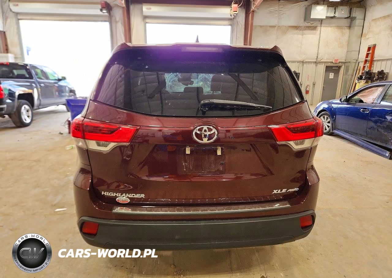2019 Toyota Highlander Xle VIN:5TDJZRFH5KS712094 - 6