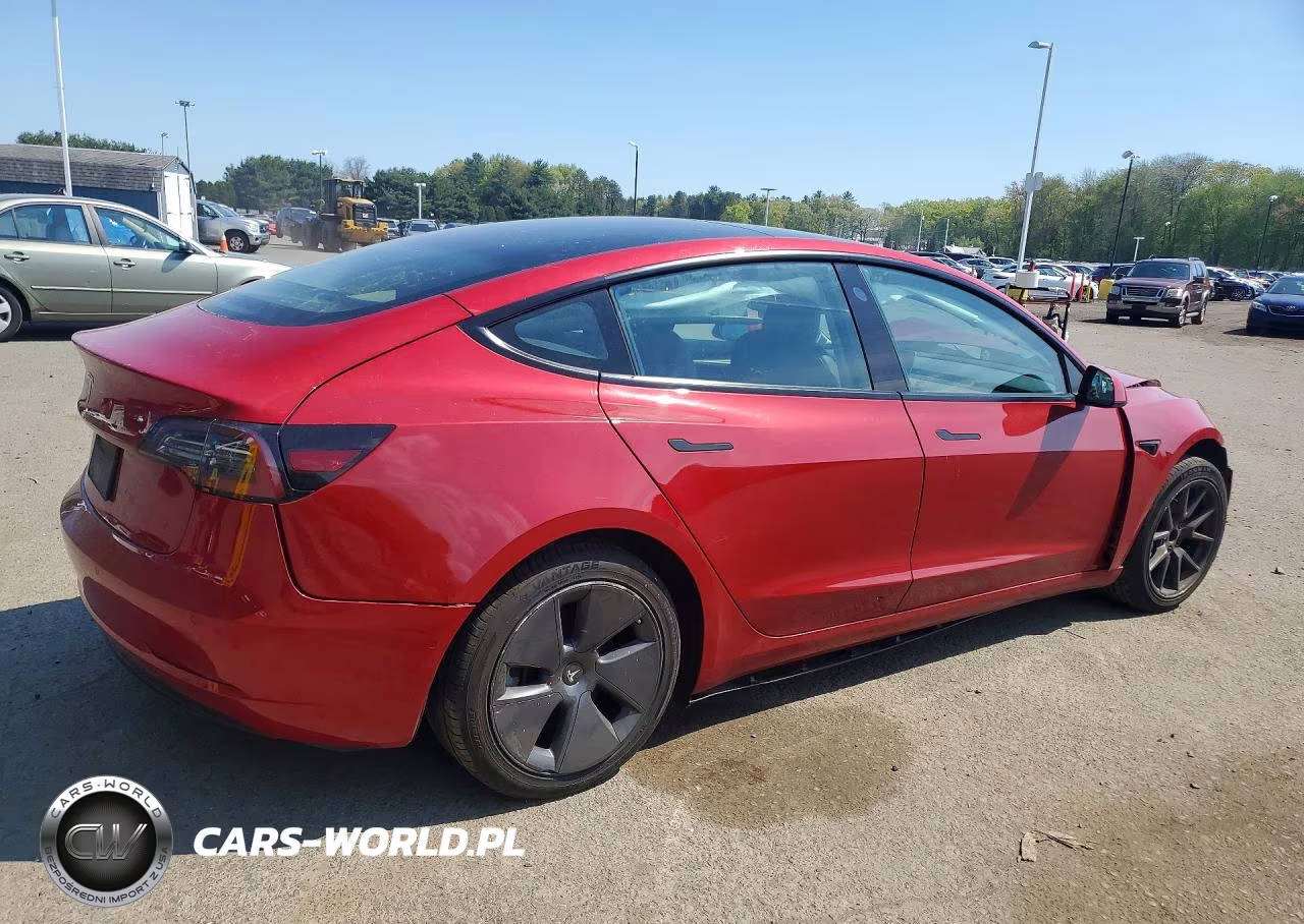 2022 Tesla Model 3 VIN:5YJ3E1EA4NF371001 - 3