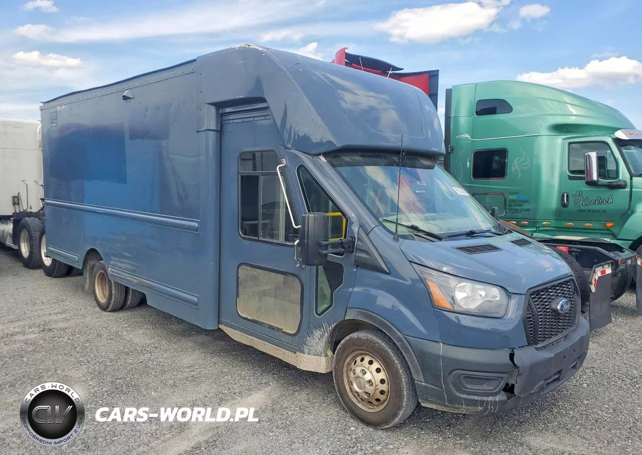 2021 Ford Transit Delivery Truck VIN:1FDDF6P87MKA78571 - 4