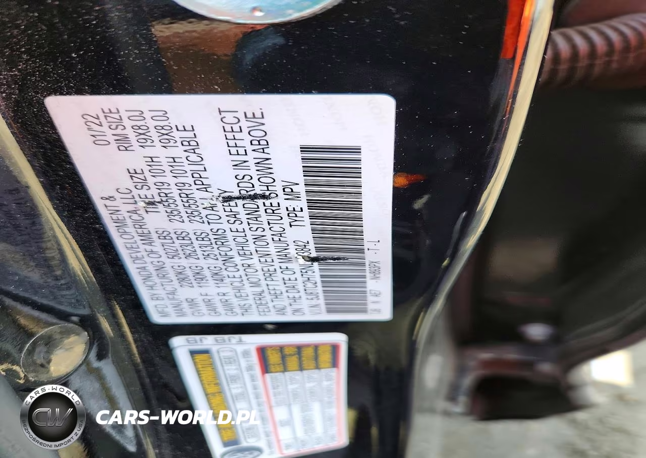 2022 Acura Rdx Advance VIN:5J8TC2H75NL003842 - 13