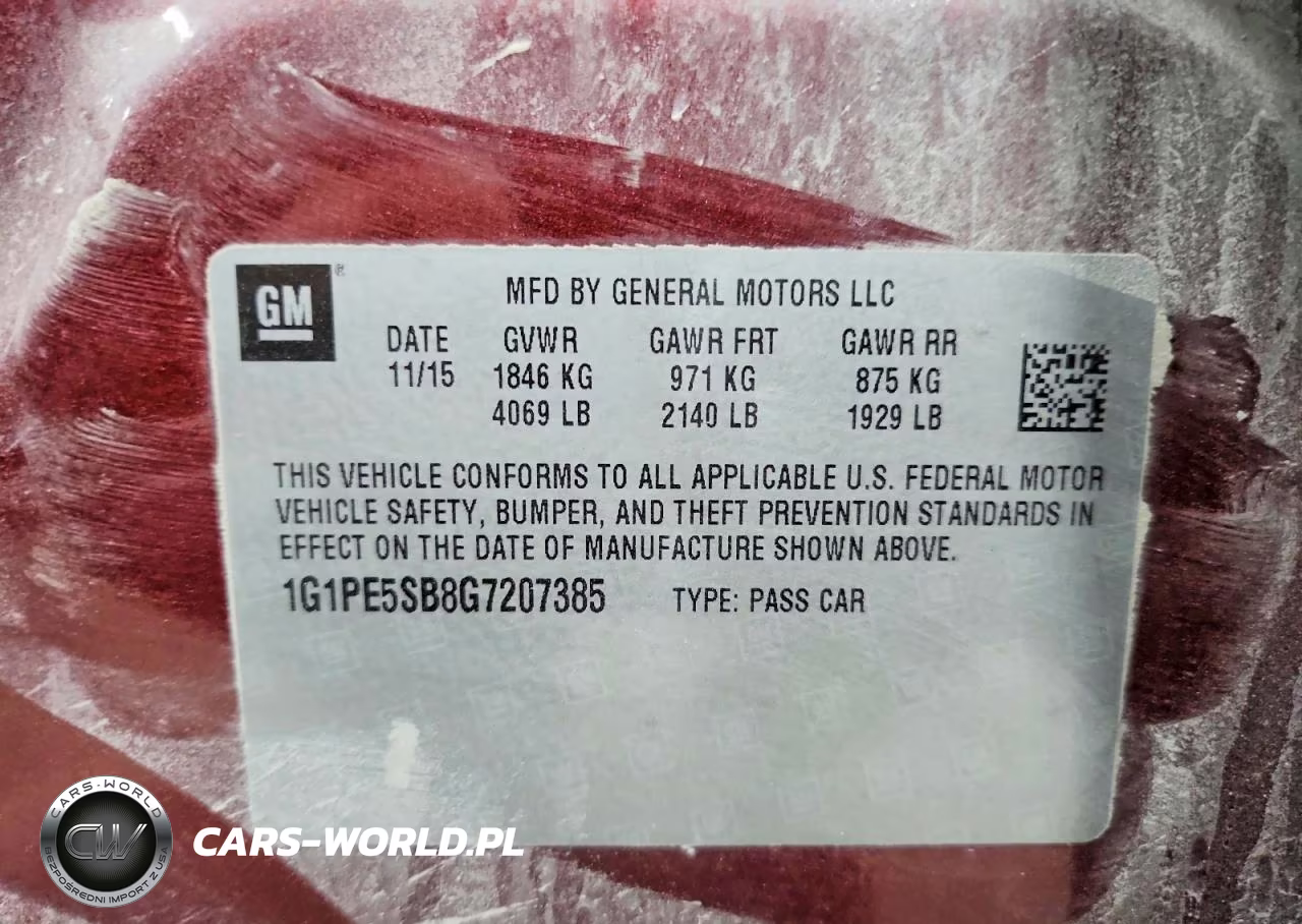 2016 Chevrolet Cruze Limited Lt VIN:1G1PE5SB8G7207385 - 12