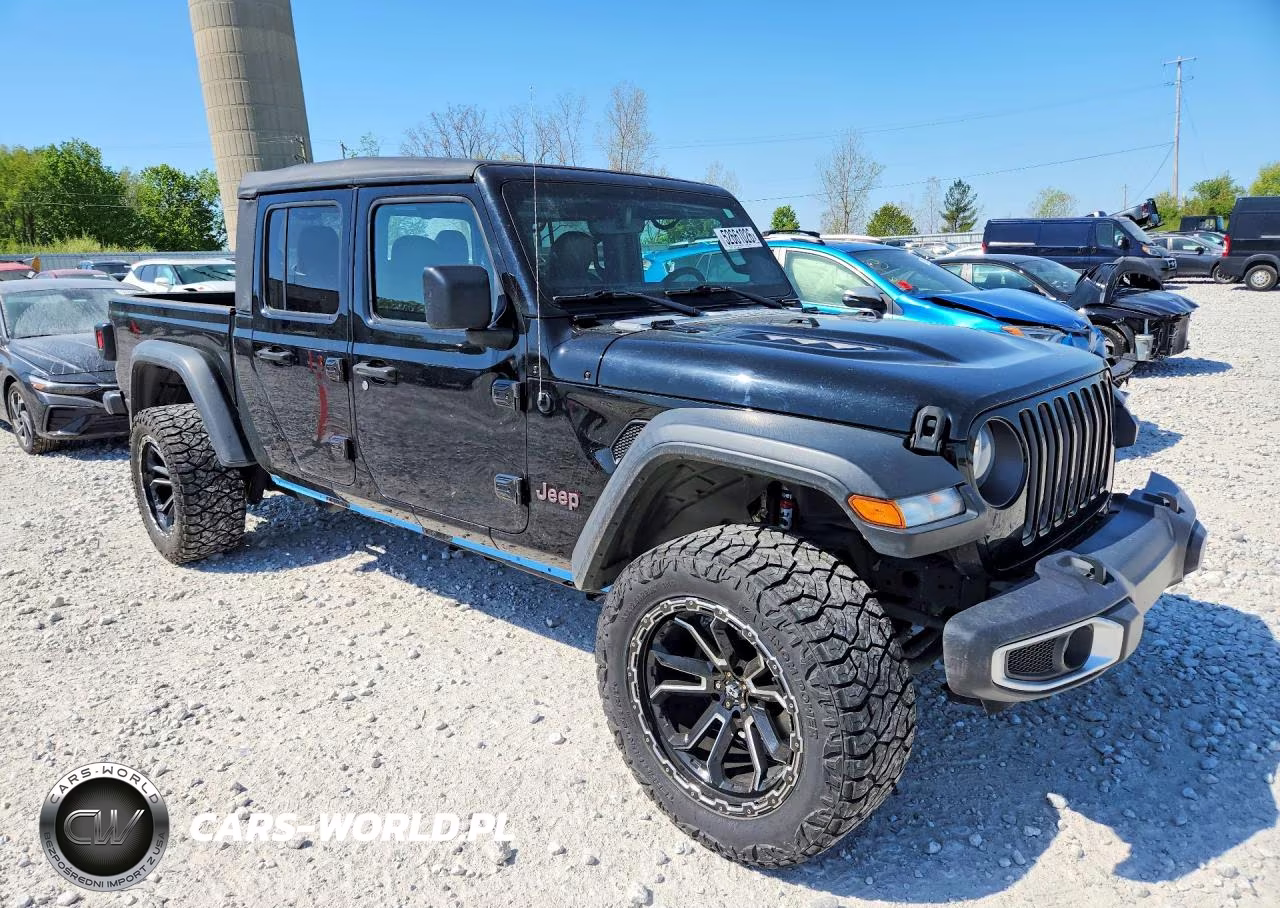 2021 Jeep Gladiator Rubicon VIN:1C6JJTBG4ML525765 - 4