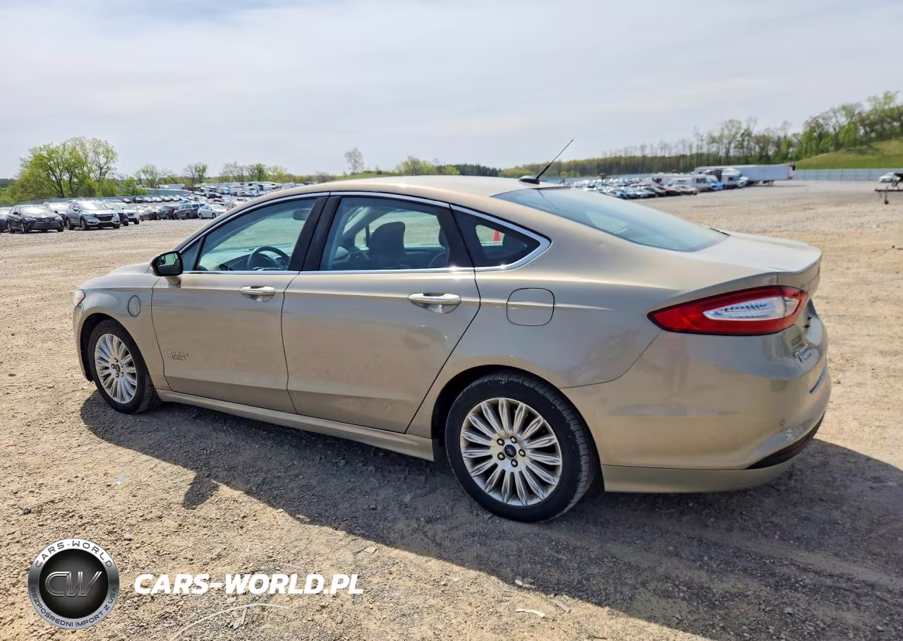 2015 Ford Fusion Se Phev VIN:3FA6P0PU2FR191224 - 2