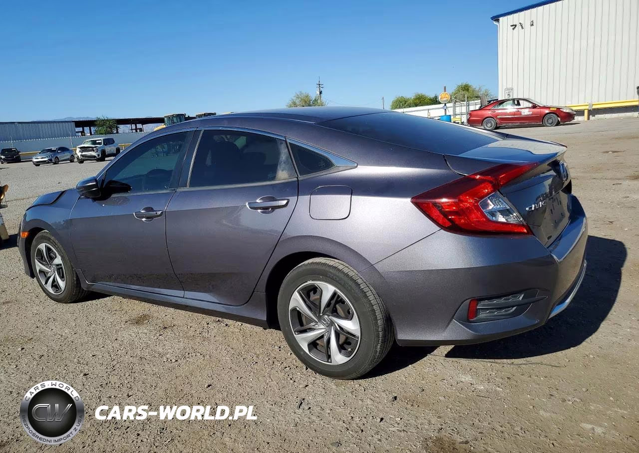 2020 Honda Civic Lx VIN:19XFC2F67LE018337 - 2