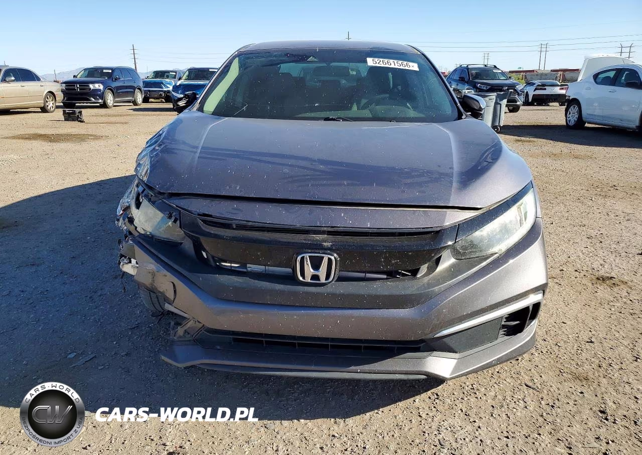 2020 Honda Civic Lx VIN:19XFC2F67LE018337 - 5