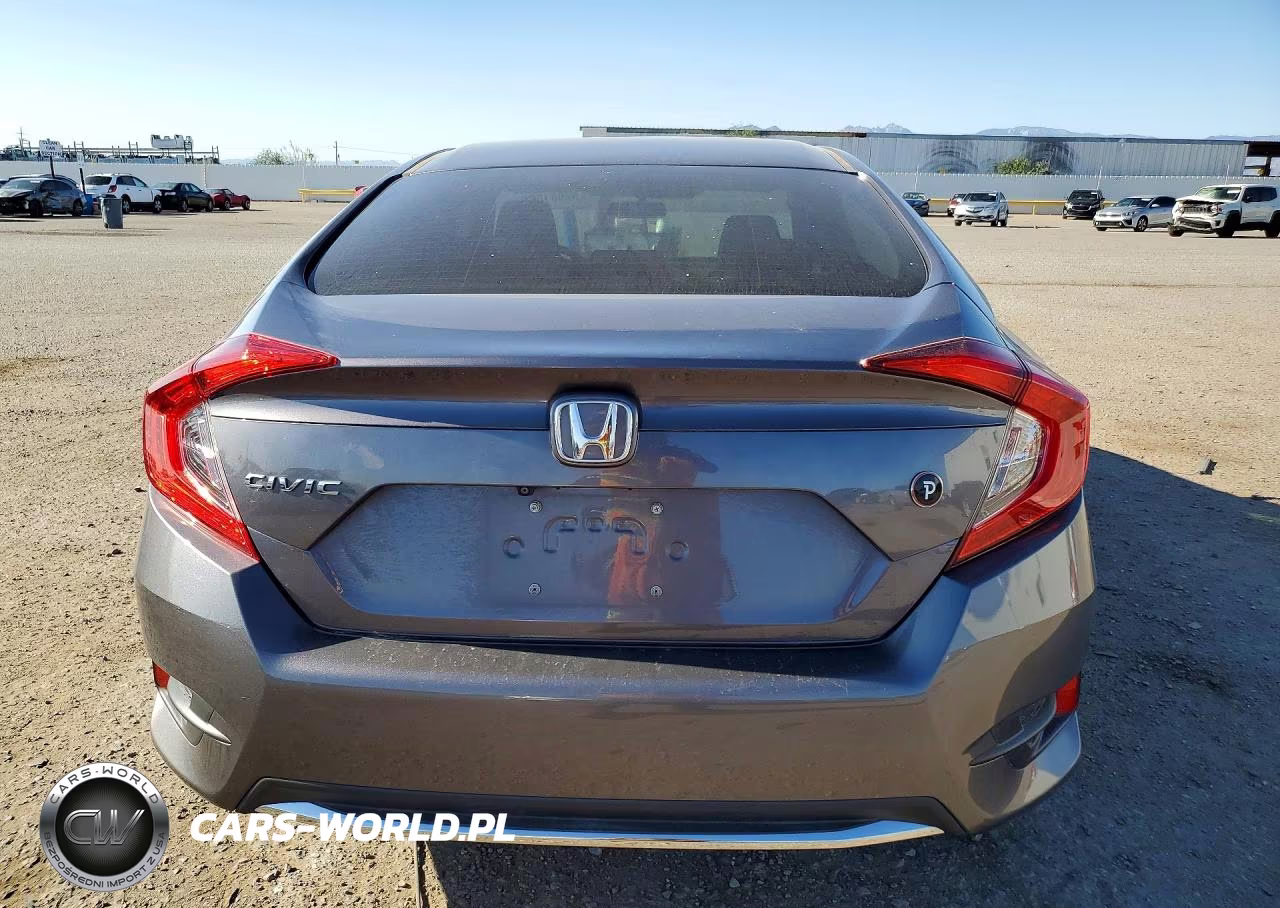 2020 Honda Civic Lx VIN:19XFC2F67LE018337 - 6