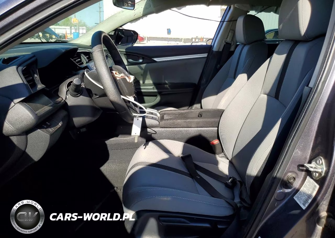 2020 Honda Civic Lx VIN:19XFC2F67LE018337 - 7