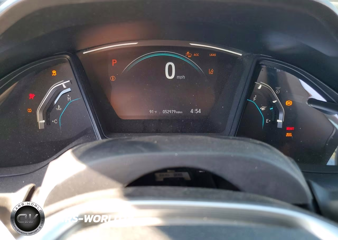 2020 Honda Civic Lx VIN:19XFC2F67LE018337 - 9