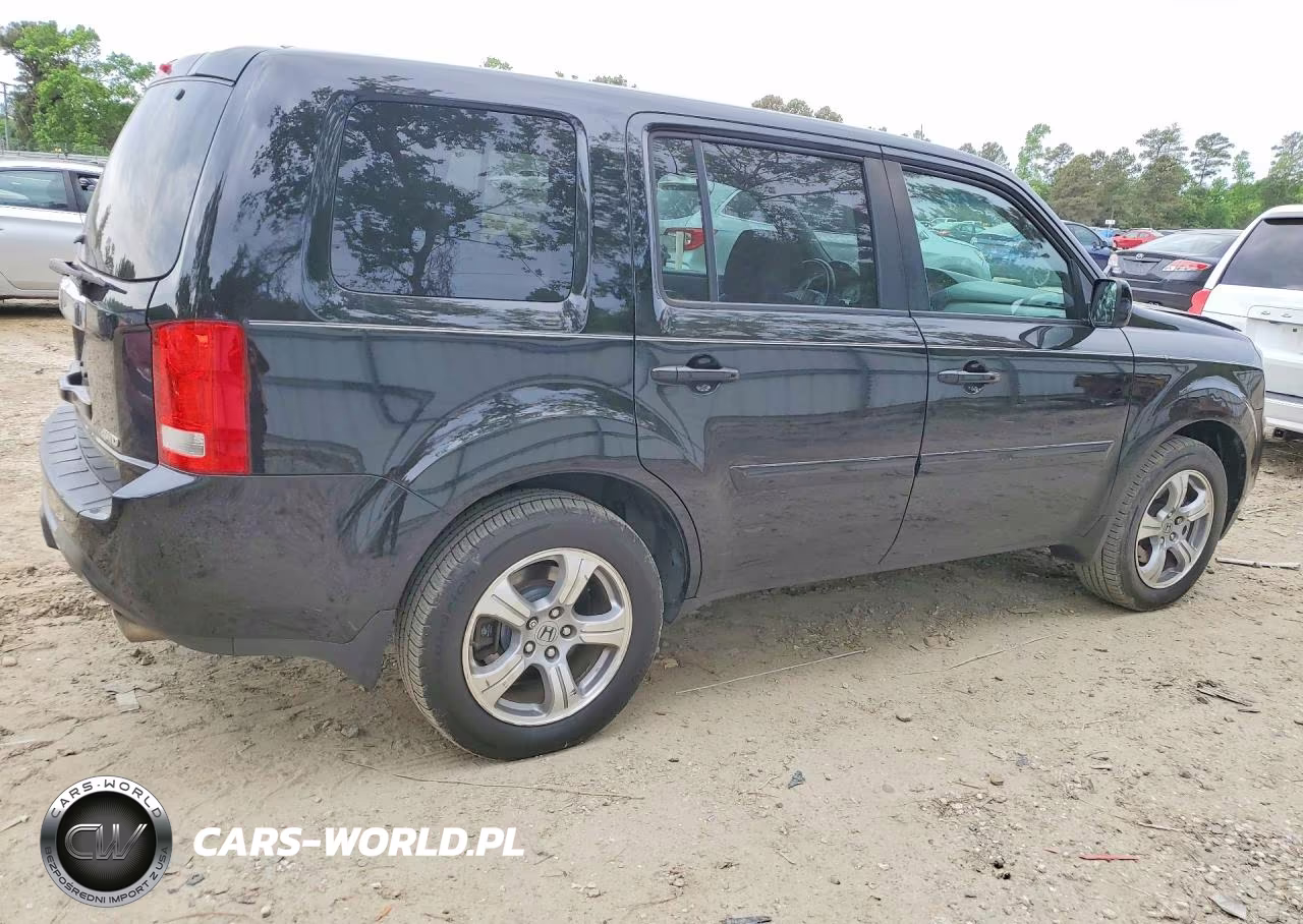 2013 Honda Pilot Exl VIN:5FNYF4H57DB019922 - 3