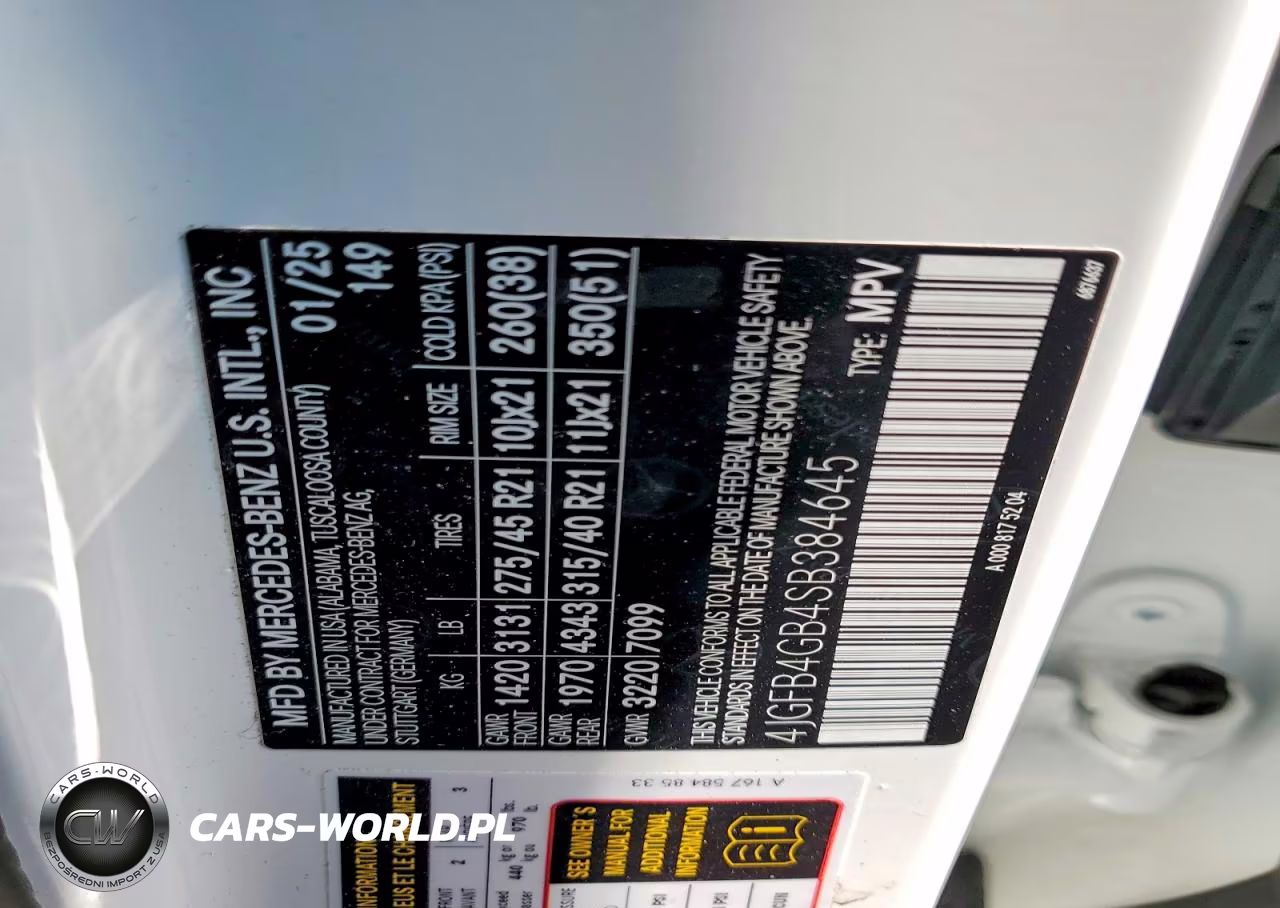 2025 Mercedes-Benz Gle 450E 4Matic VIN:4JGFB4GB4SB384645 - 12