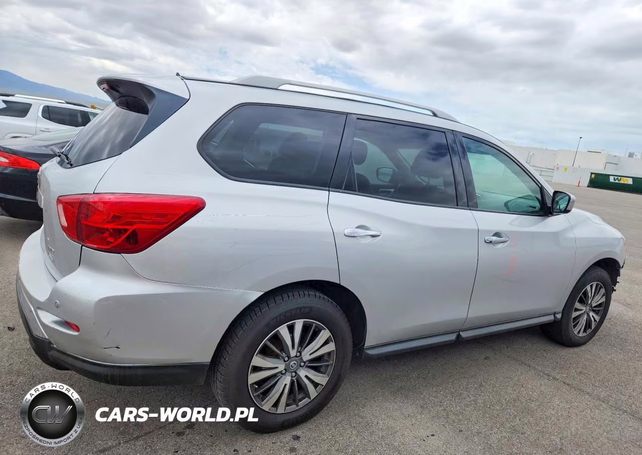 2017 Nissan Pathfinder Sv VIN:5N1DR2MM6HC619174 - 3