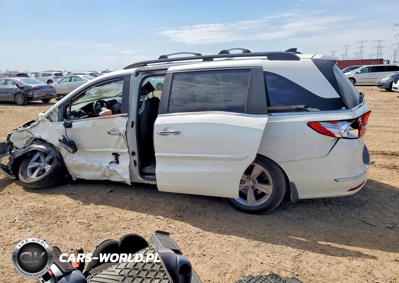 2018 Honda Odyssey Exl VIN:5FNRL6H77JB080449 - 2