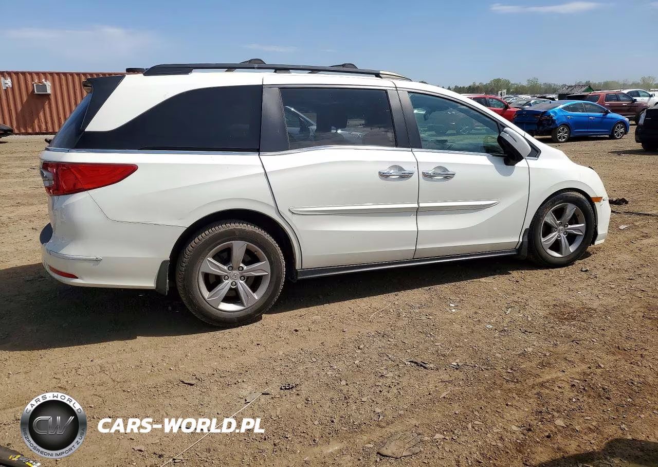2018 Honda Odyssey Exl VIN:5FNRL6H77JB080449 - 3