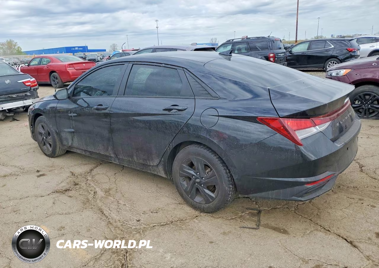 2022 Hyundai Elantra Sel VIN:KMHLM4AGXNU312276 - 2