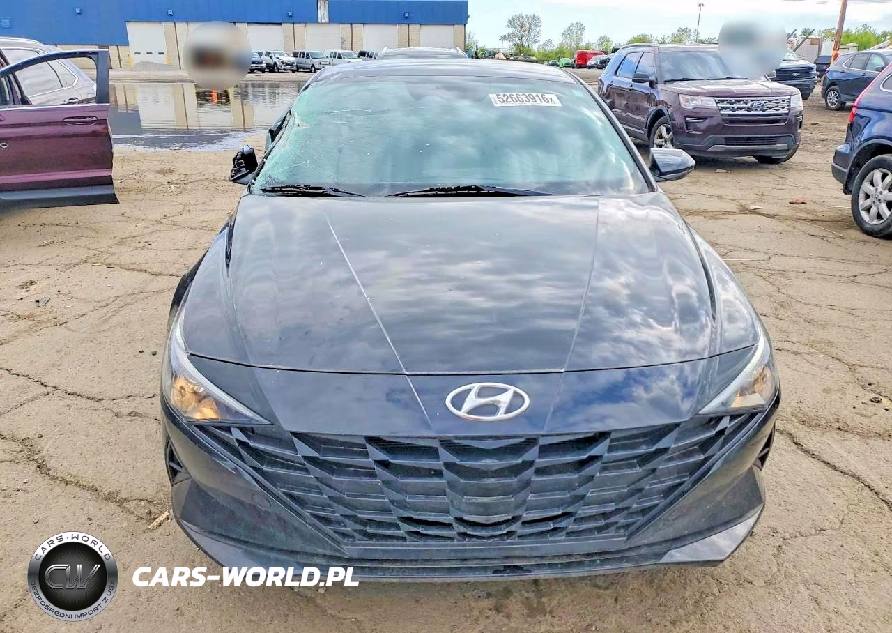 2022 Hyundai Elantra Sel VIN:KMHLM4AGXNU312276 - 5