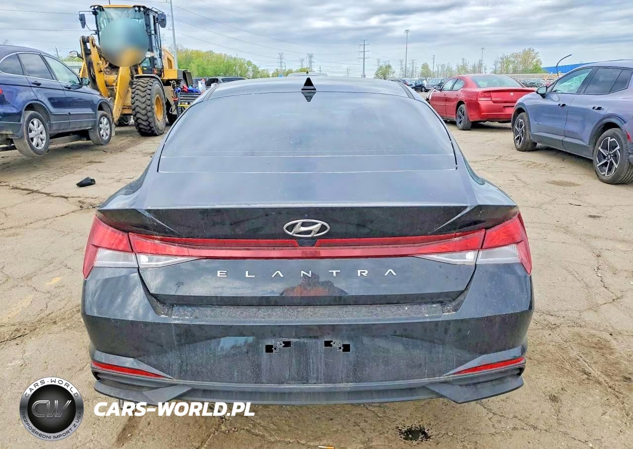 2022 Hyundai Elantra Sel VIN:KMHLM4AGXNU312276 - 6