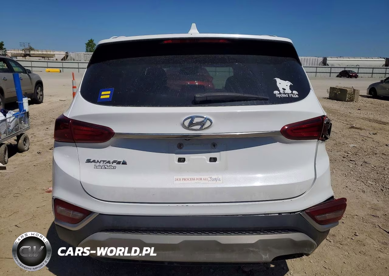 2019 Hyundai Santa Fe Sel 2.4L VIN:5NMS33AD7KH005976 - 6