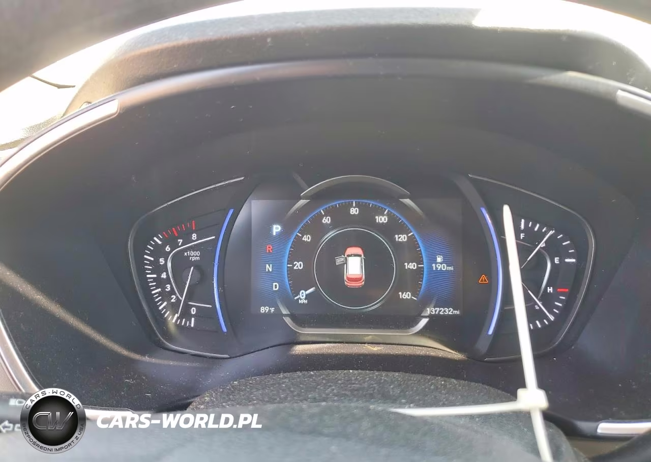 2019 Hyundai Santa Fe Sel 2.4L VIN:5NMS33AD7KH005976 - 9