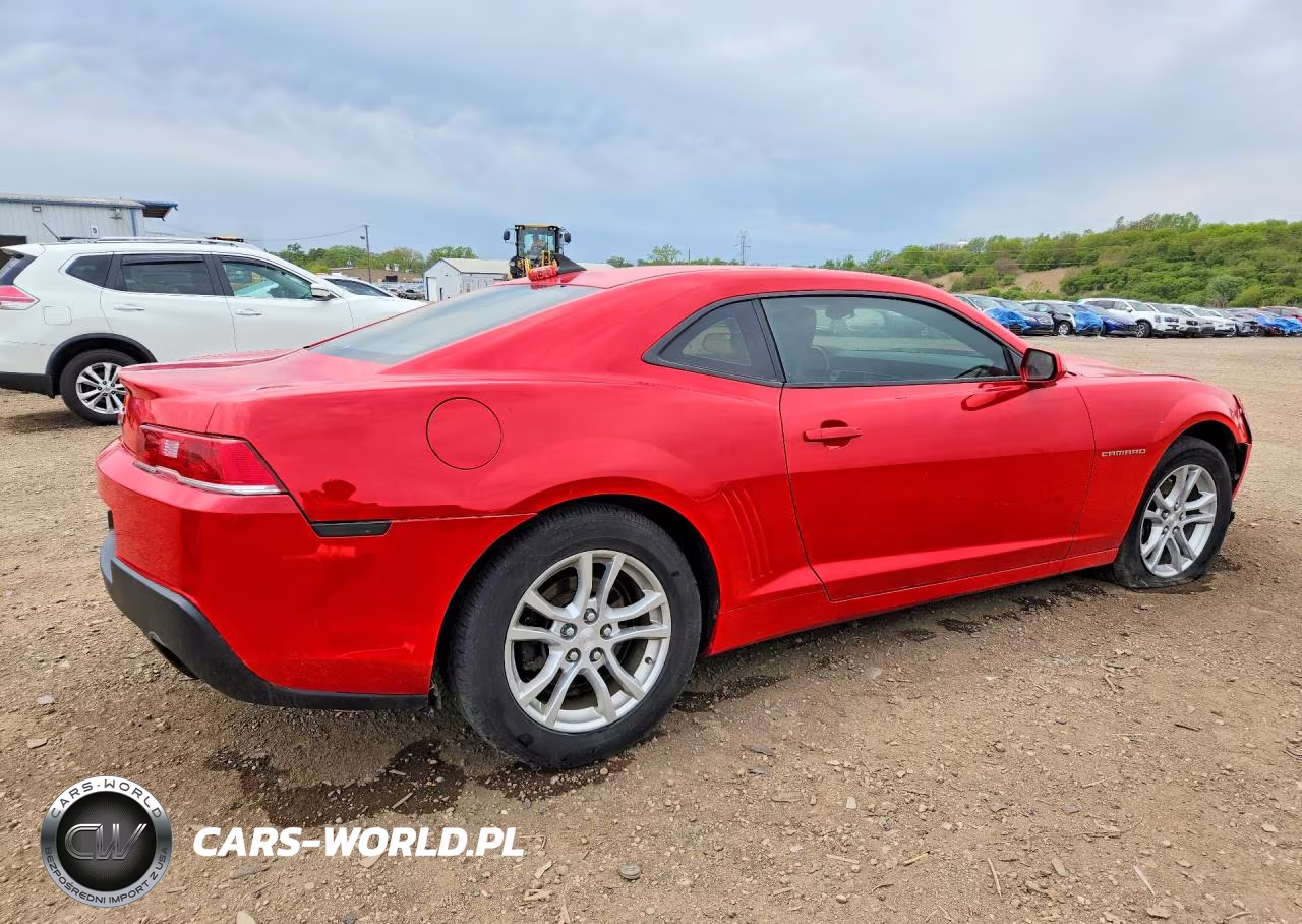 2014 Chevrolet Camaro Ls VIN:2G1FE1E37E9245890 - 3