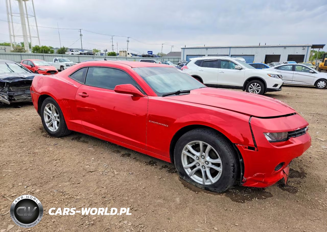 2014 Chevrolet Camaro Ls VIN:2G1FE1E37E9245890 - 4