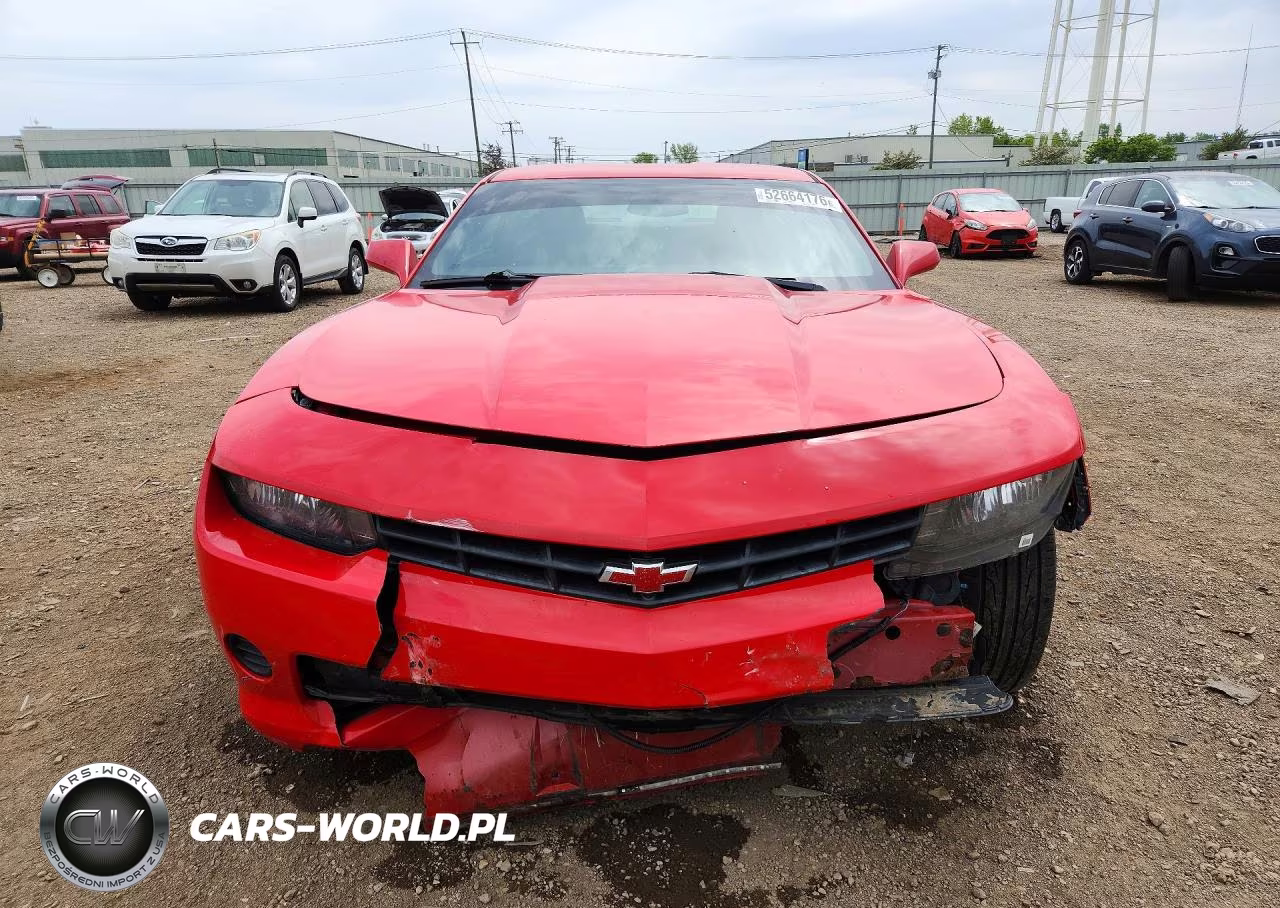 2014 Chevrolet Camaro Ls VIN:2G1FE1E37E9245890 - 5