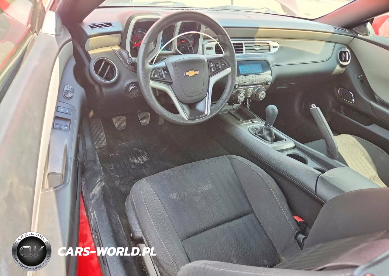 2014 Chevrolet Camaro Ls VIN:2G1FE1E37E9245890 - 8