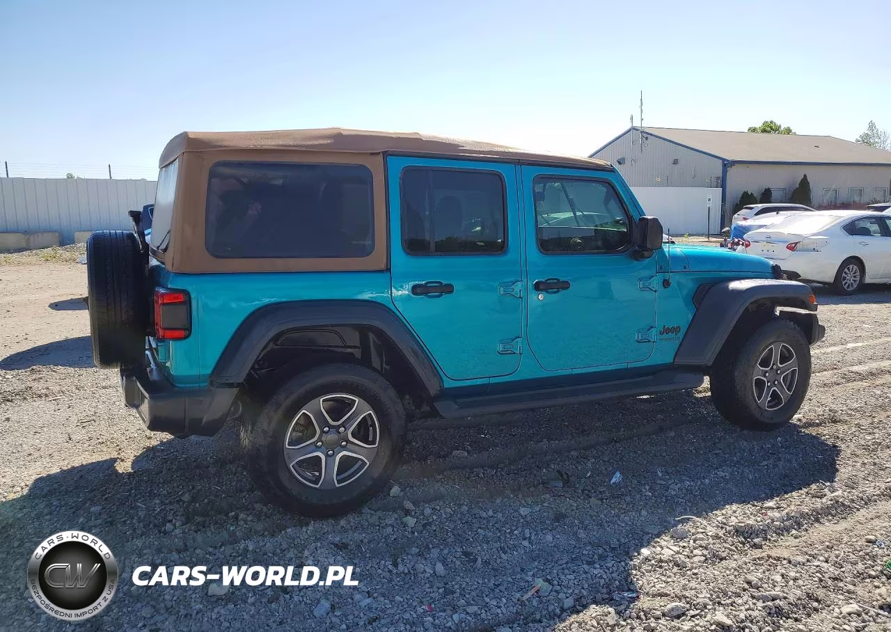 2020 Jeep Wrangler Unlimited Sport VIN:1C4HJXDNXLW154330 - 3