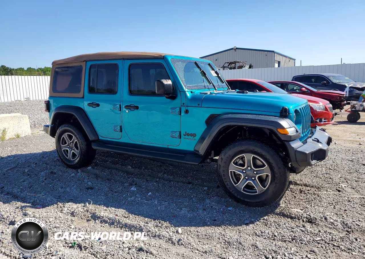 2020 Jeep Wrangler Unlimited Sport VIN:1C4HJXDNXLW154330 - 4