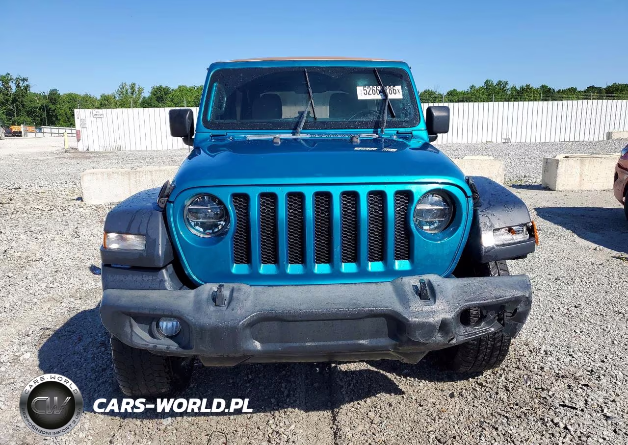 2020 Jeep Wrangler Unlimited Sport VIN:1C4HJXDNXLW154330 - 5