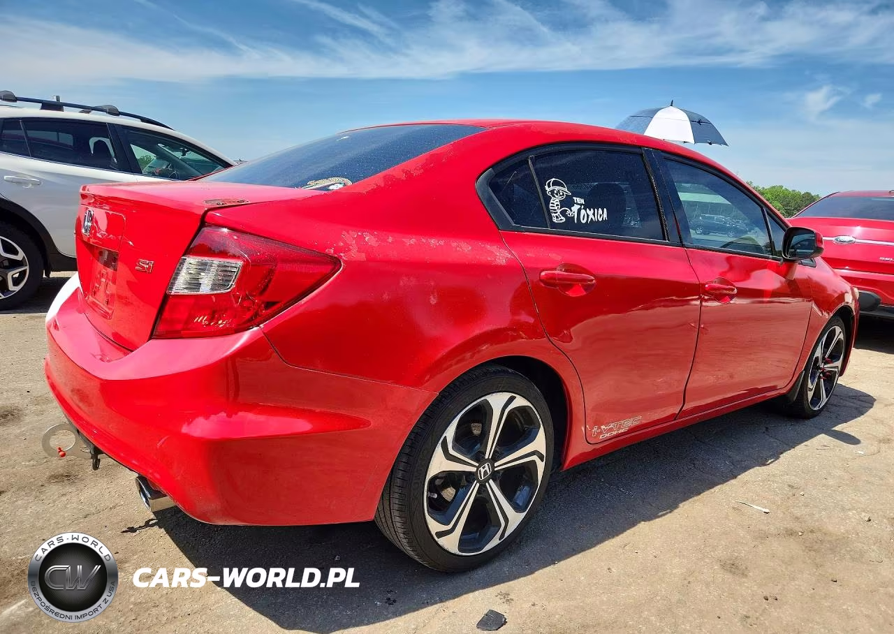 2012 Honda Civic Si VIN:2HGFB6E52CH706528 - 3