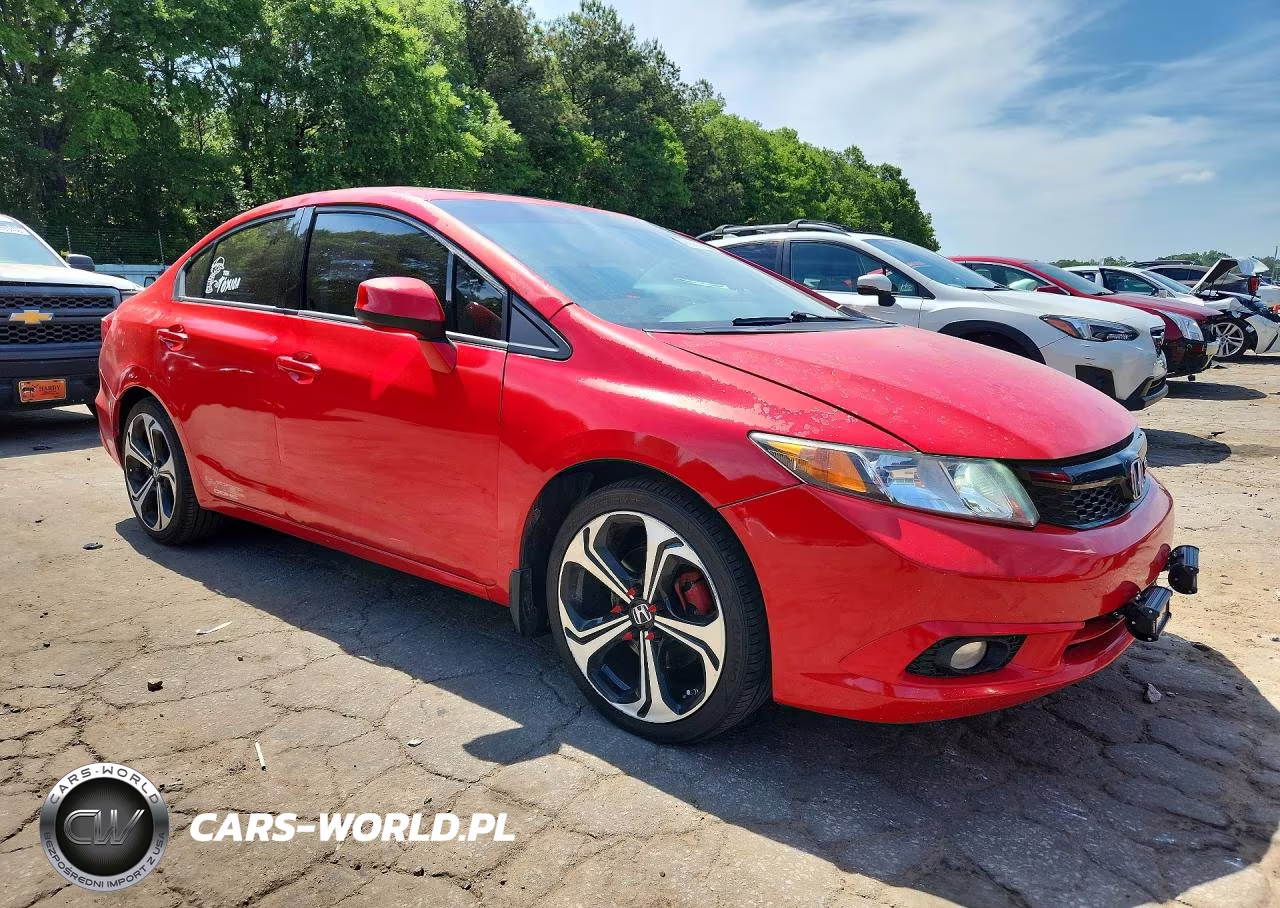 2012 Honda Civic Si VIN:2HGFB6E52CH706528 - 4