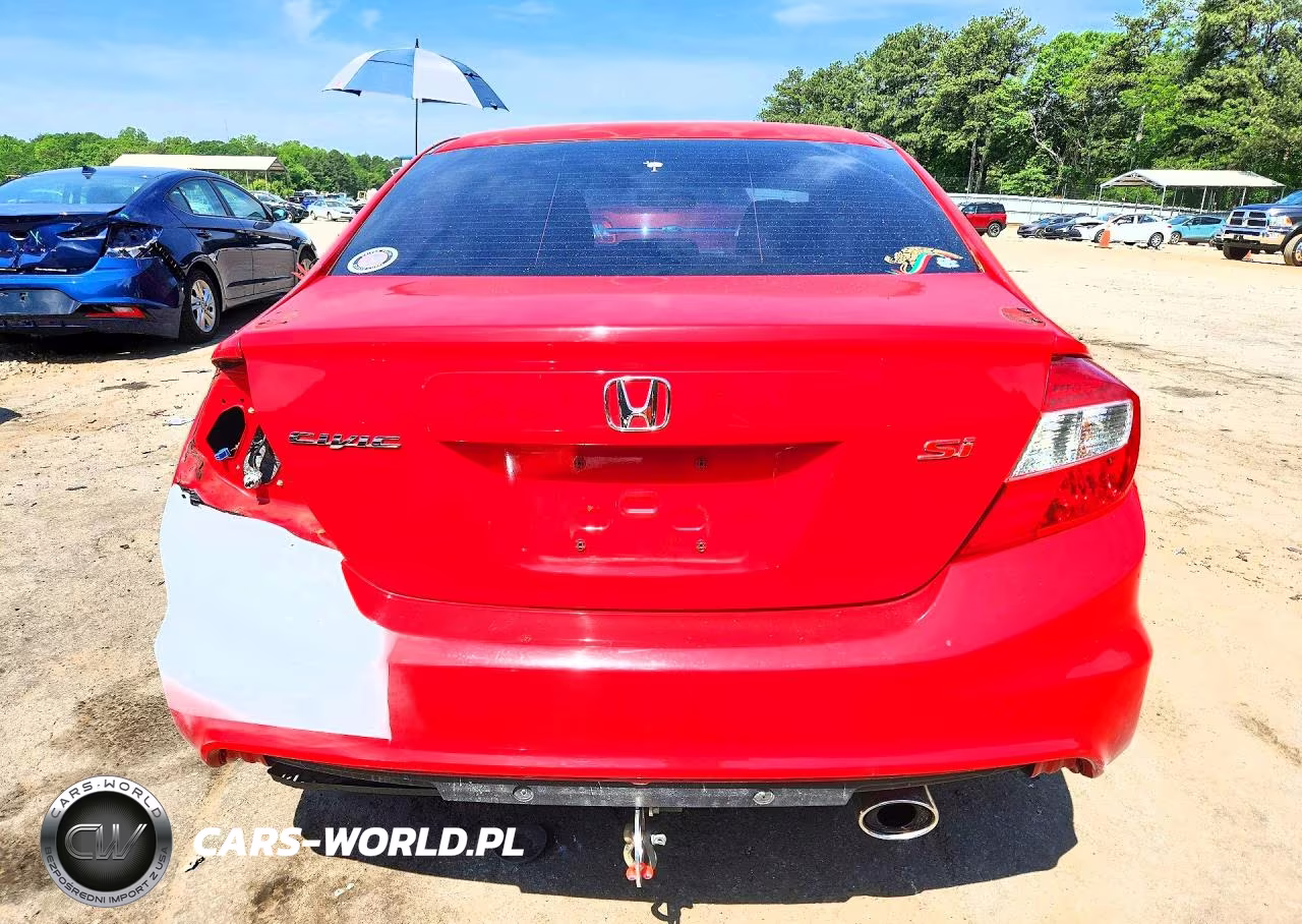 2012 Honda Civic Si VIN:2HGFB6E52CH706528 - 6
